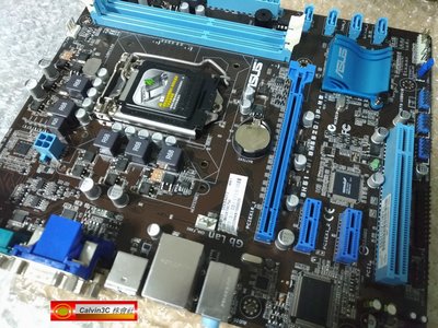 華碩 ASUS P8H61-M/BM6620 內建顯示 1155腳位 Intel H61晶片 2組DDR3 4組SATA