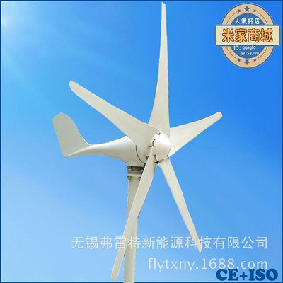 廠家出貨小型風力發電機 300w家用小型風力發電機 風力發電機