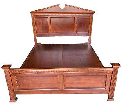 鑫高雄駿喨二手貨家具(全台買賣)----5尺  古典 雙人床  半實木  床架  組合床  床組 床頭 床板