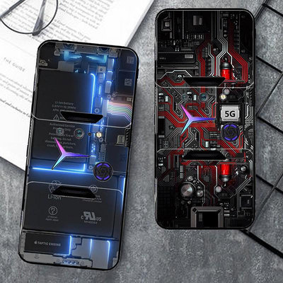 適用於聯想 Legion Phone Duel 2 手機殼 Dual2 5G TPU 超薄軟矽膠後蓋適用於 Lenovo