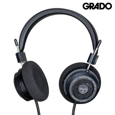東京快遞耳機館 開封門市 Grado Prestige SR125x 開放式耳罩耳機 台灣公司貨