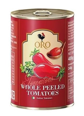 ~* 品味人生*~ 義大利 ORO 整顆番茄 蕃茄 400g/罐