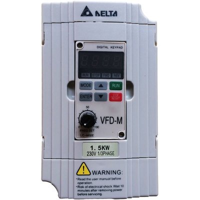 現貨-全新臺達變頻器VFD015M21A 1.5KW 220V VFD-M系列-簡約