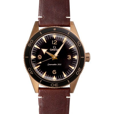 全新品代訂 OMEGA 234.92.41.21.10.001 歐米茄 手錶 機械錶 41mm 海馬 陶瓷圈 青銅