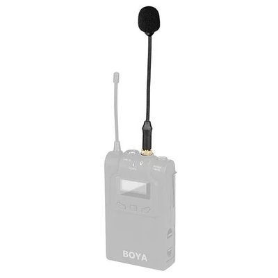 博雅 BOYA BY-UM2 ･可調式3.5mmTRS 插孔麥克風《適用無線領夾式麥克風系統 》公司貨