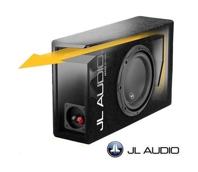 嘉義三益 最新美國 JL AUDIO CP106LG-W3v3  6.5吋被動式重低音(超薄原裝音箱)