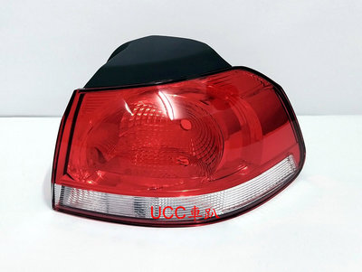 【UCC車趴】VW 福斯 GOLF VI 6代 09(12月)-10 11 12 原廠型 尾燈 TYC製一組2400