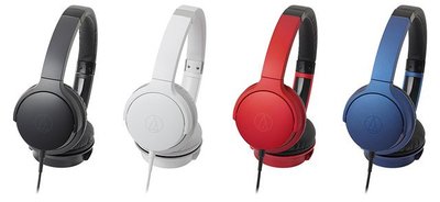 日本 audio-technica ATH-AR3 鐵三角 便攜式耳罩式耳機 可折疊方便收納 黑白紅藍四色