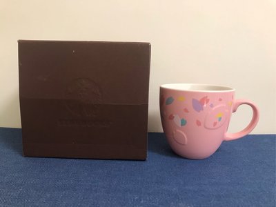 日本🇯🇵星巴克2018年櫻花🌸馬克杯-立體表面（附原裝盒子）