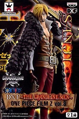 日本正版景品海賊王航海王DXF THE GRANDLINE MEN FILM Z vol.3 香吉士戰鬥服 公仔日本代購
