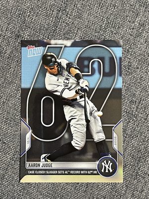 New York Yankees Aaron Judge 2022 AL MVP Winner MLB Topps Now Card OS38