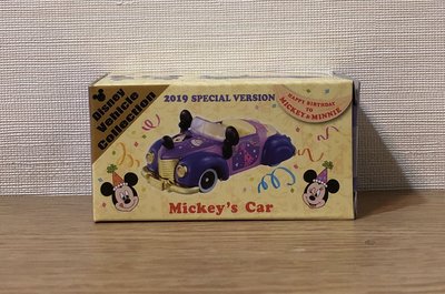 《GTS》純日貨 TOMICA 多美小汽車2019 Disney Resort 東京迪士尼樂園限定 米奇敞篷跑車