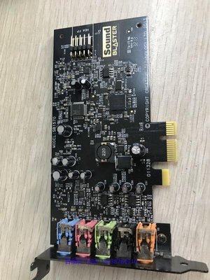 原裝創新Creative SB1570  PCI-E 1X 半高小機箱 聲卡