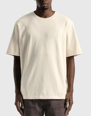Stussy 21SS dyed tee 短袖T恤 t-shirt 奶油米白色 刺繡logo