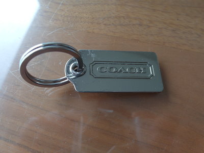 COACH 不鏽鋼鑰匙圈