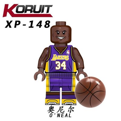 【積木班長】XP148 俠客 歐尼爾 O NEAL 籃球巨星 NBA 同款 人偶 /相容 樂高 LEGO 積木