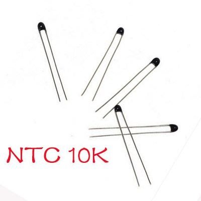 負溫度 NTC 熱敏電阻 MF5A-3 10K 5%精 小黑頭 W177