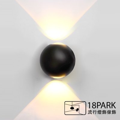 【18Park 】優雅時尚  Spotlight [ 射燈-瓢蟲壁燈-11cm/雙燈 ]