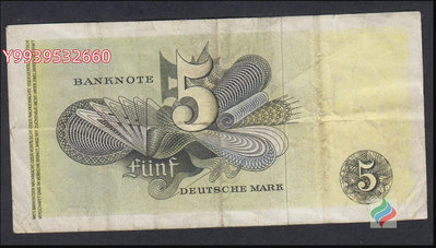 聯邦德國5馬克紙幣 ...