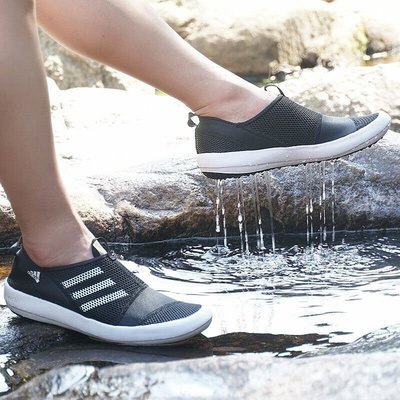 100％原廠Adidas 愛迪達男鞋 夏季新品運動鞋溯溪鞋透氣休閑鞋B44290