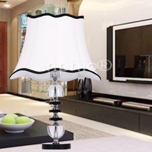INPHIC-水晶調光檯燈 時尚簡約歐式復古藝術 臥室客廳床頭燈