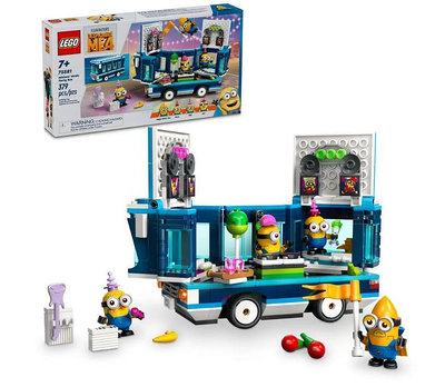 LEGO 75581小小兵音樂派對巴士 樂高公司貨 永和小人國玩具店