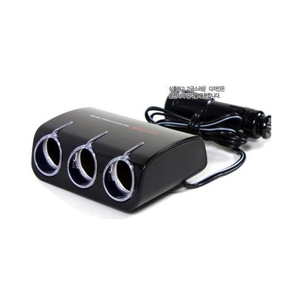 【優洛帕精品-汽車用品】Autoban WINE USB+3孔點煙器擴充插座 延長線開關式 LED藍光 AW-Z06