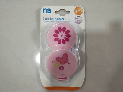 全新寶寶奶嘴鍊 粉色 2入裝 用不見還有備用 進口商奇哥 圖二有註明 原價180元 只要160元