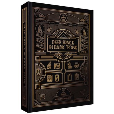 暗黑色空間設計DEEP SPACE IN DARK TONE 深度空間 暗色調設計 英文室內設計書籍