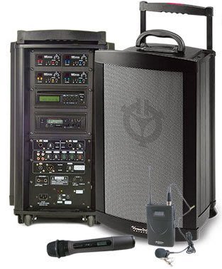 Chiayo Victory 2000 (200W)雙頻專業攜帶式手提教學無線擴音機/擴音器/喊話器/擴音喇叭