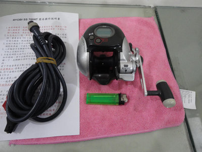 美品日本製RYOBI 電動SS-700at 電動捲線器，速度170快-2
