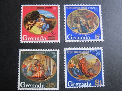 【雲品4】格林納達Grenada 1969 Sc 341-344 set MNH 庫號#B514 62392