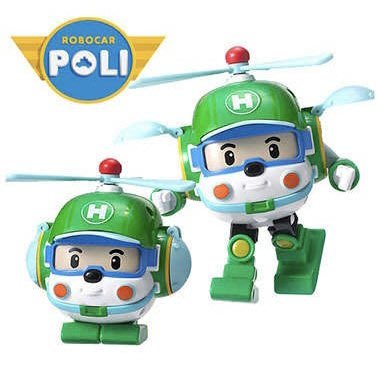 《救援小英雄波力》ROBOCAR POLI 變形直升機 赫利 헬리