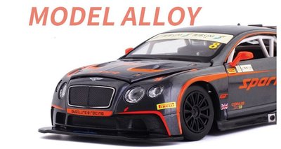 「車苑模型」彩珀 1:24 Bentley 賓利 歐陸 GT3