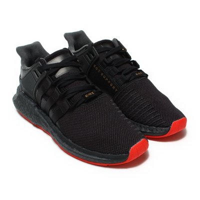 =CodE= ADIDAS EQT EQUIPMENT SUPPORT 93/17 輕量慢跑鞋(黑紅)CQ2394 預購
