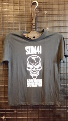 【搖滾帝國】Sum 41 樂團 團T T shirt 搖滾 金屬 骷髏 死神 短袖 (S, M, L)