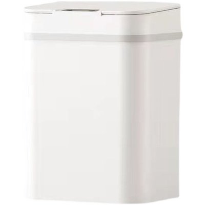 LJT小米即品智能感應垃圾桶便紙桶家用全自動臥室客廳廚房簡約收納桶-促銷