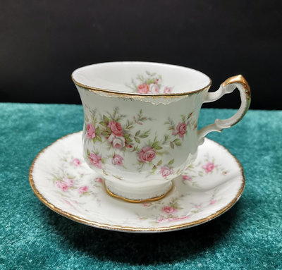 英國骨瓷Paragon 重鎏金 維多利亞玫瑰 咖啡杯碟 茶杯