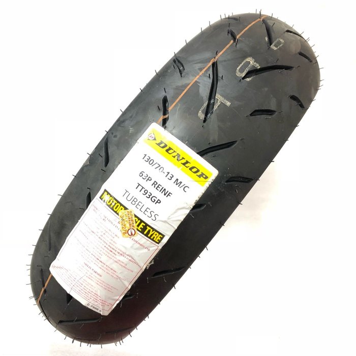 最大53%OFFクーポン- DUNLOP 新品 TT93GP 120/70-12 130 - ftke.unimap