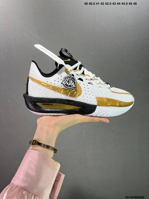 Nike GT Cut 3 “CHBL” 白黑金 稱霸 全國 籃球鞋 HF5702-170  一元起標