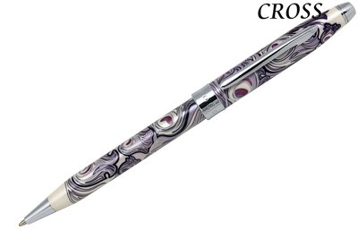 【Pen筆】CROSS高仕 新世紀魅影墨黑原子筆 AT0082WG-60