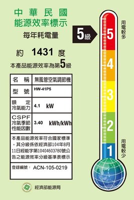 ＄柯柯嚴選＄HERAN HW-41P5(含稅)MW40FR1 SA-R50FEA SA-L50FEA MW45FR1