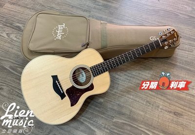 『立恩樂器』 免運分期 Taylor 專賣 GS MINI 雲杉桃花心 面單 木吉他 旅行吉他 原廠厚袋 GS MINI