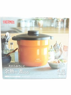 THERMOS 膳魔師 KBJ-4500 4.3l 不鏽鋼真空悶燒鍋.