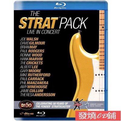 發燒CD 吉他大師倫敦演奏會2004年TheStrat Pack Live In Concert藍光25G