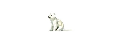 傑仲 (有發票) 博蘭 公司貨 Preiser 動物組 Young polar bear 29500 HO