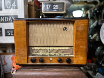 1950s 荷蘭 Philips 飛利浦 真空管收音機 sold