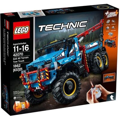 （全新未拆） lego LEGO 樂高 42070 科技系列 6x6 越野車 (請先問與答）