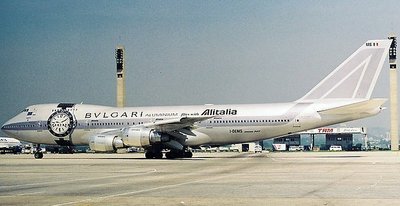 **飛行夢想家**Inflight 1/200 義大利航空 Alitalia Boeing 747-200 I-DEMS