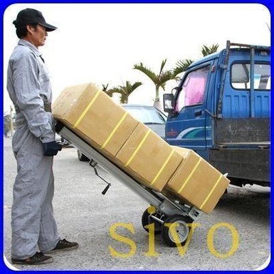 ☆SIVO電子商城☆台製 ML1 手推車升降機 小型貨物手動昇降機 載重量120Kg~冷氣搬運 保險櫃 水泥建材搬運~